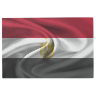 Egypt Flag Metal Print