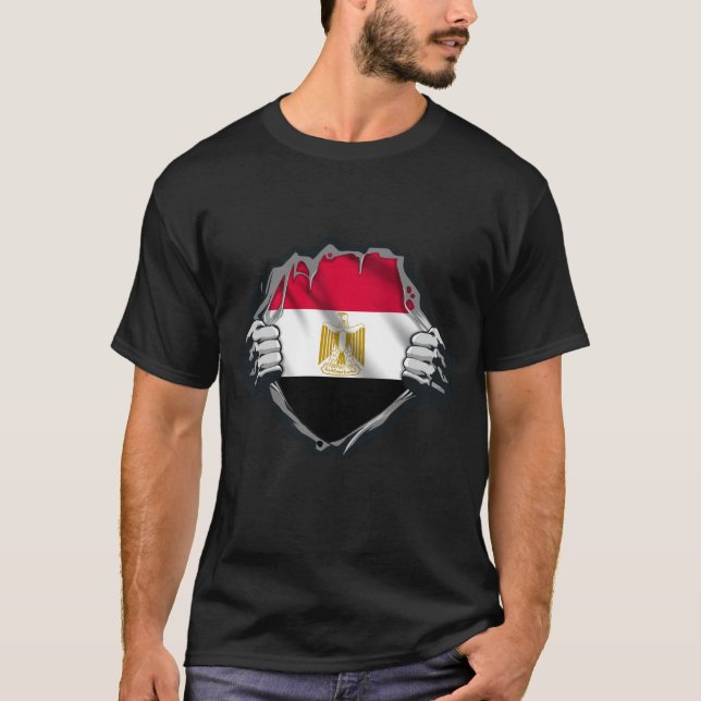 Egypt,flag of egypt,Egyptian,Egypt flag. T-Shirt (Front)