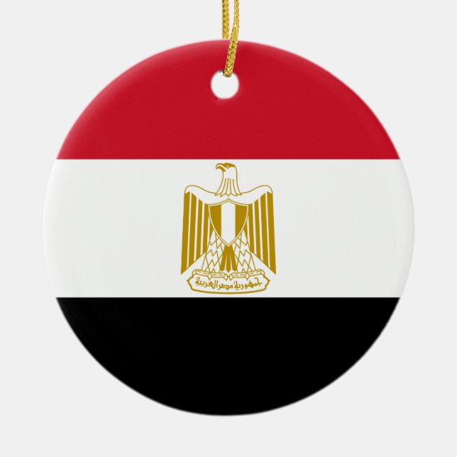 Egypt Flag Ornament (Front)