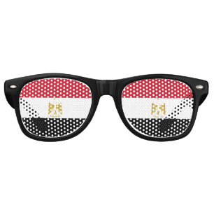 Egypt flag party Sunglasses