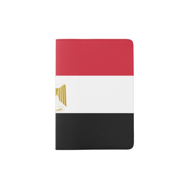 Egypt flag Passport Holder (Front)