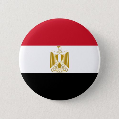 Egypt Flag Pinback Button