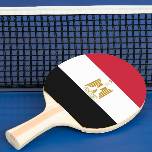 Egypt flag ping pong paddle (Insitu)