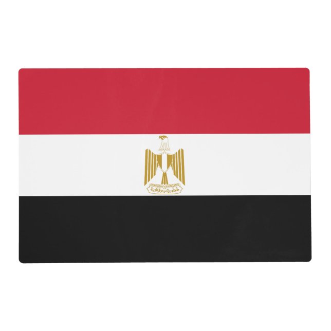 Egypt flag placemat (Front)