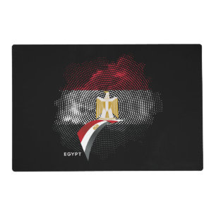 Egypt flag placemat