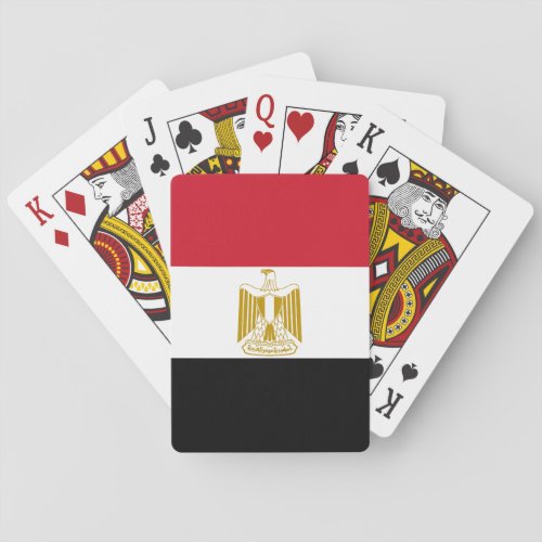 Egypt Flag Poker Cards