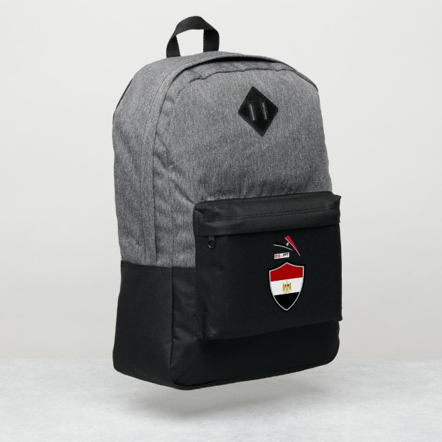 Egypt flag port authority® backpack (Left Corner)