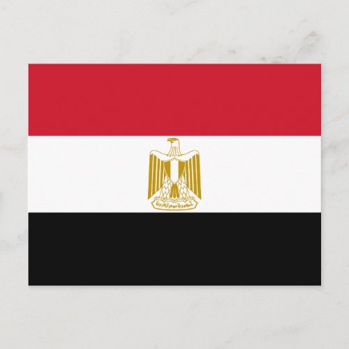 Egypt Flag Postcard