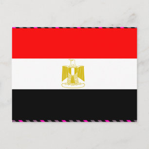 Egypt Flag Postcard