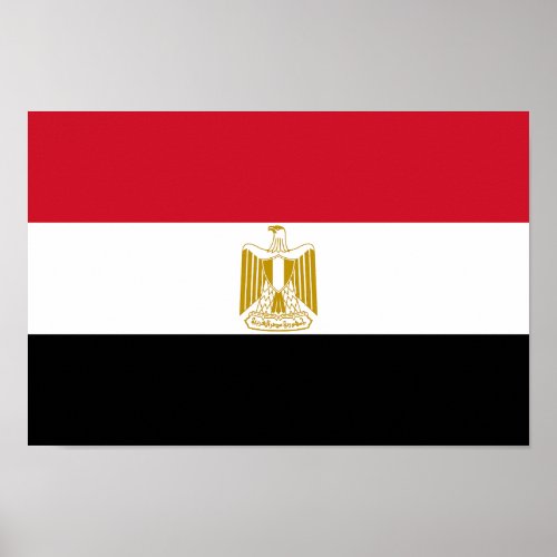 Egypt Flag Poster