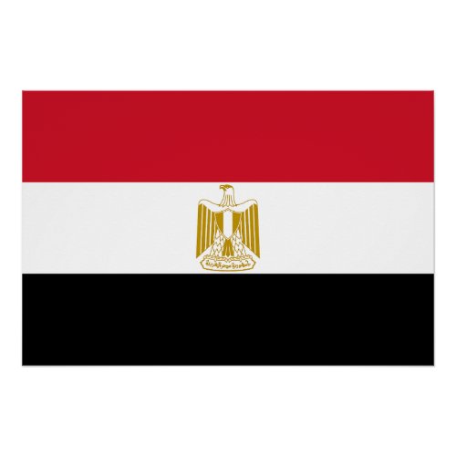 Egypt Flag Poster