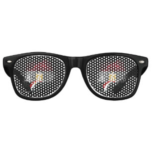 Egypt flag retro sunglasses