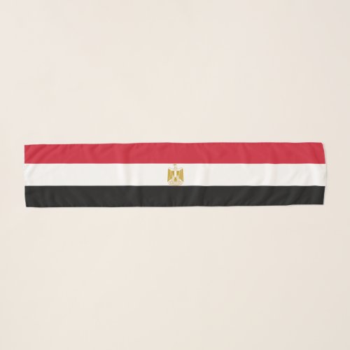 Egypt Flag Scarf
