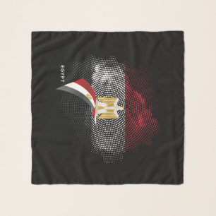 Egypt flag scarf