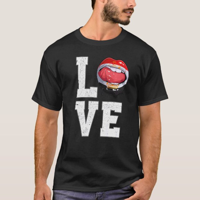 Egypt Flag Soccer Fan Love Egyptian T-Shirt (Front)