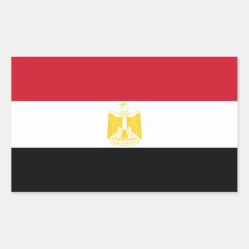 Egypt Flag Sticker by allworldtees at Zazzle