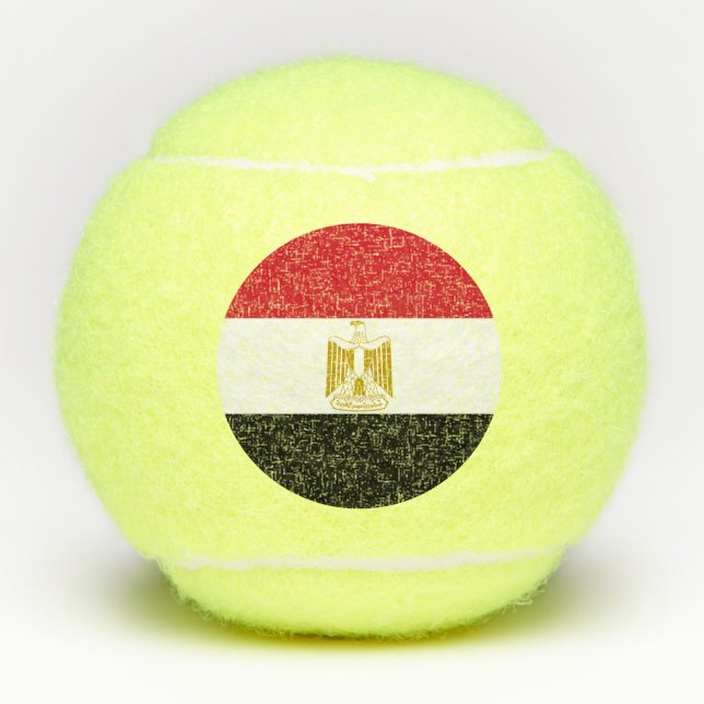 Egypt Flag Tennis Balls (Front)