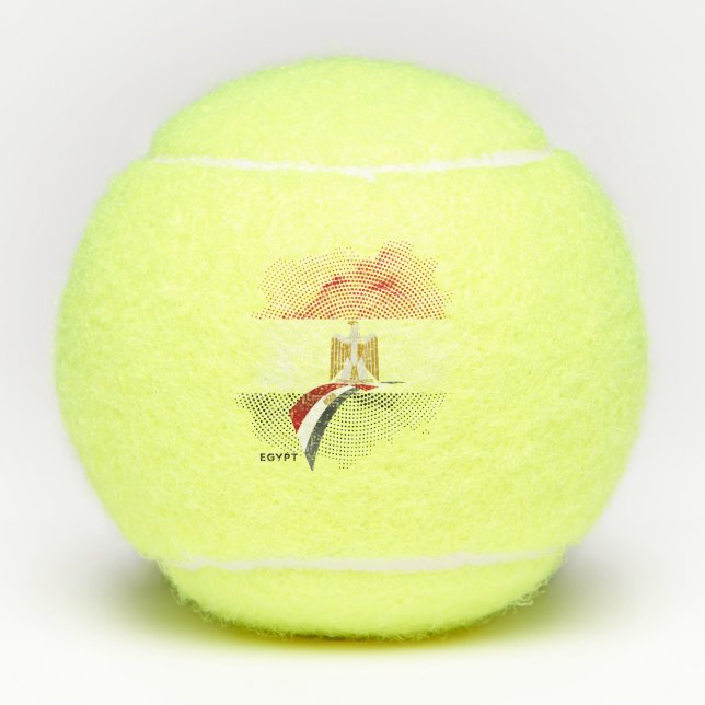 Egypt flag tennis balls (Front)