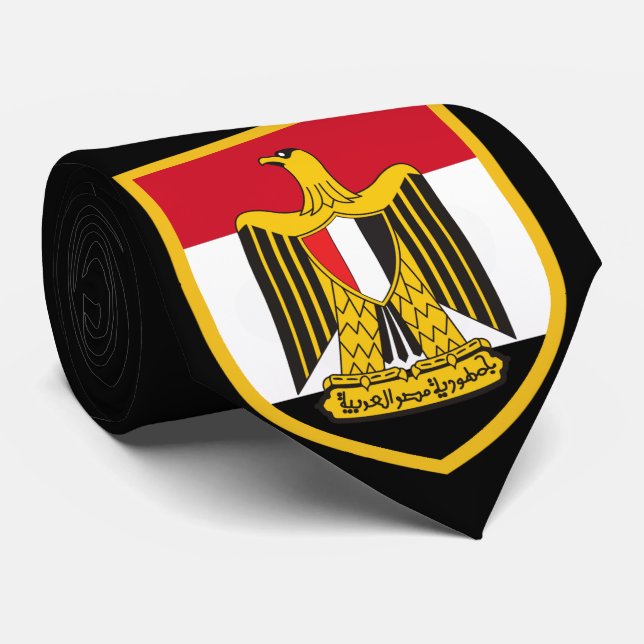 Egypt Flag Tie (Rolled)