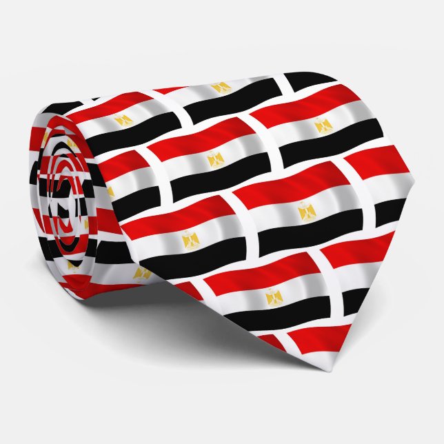Egypt Flag Tie (Rolled)