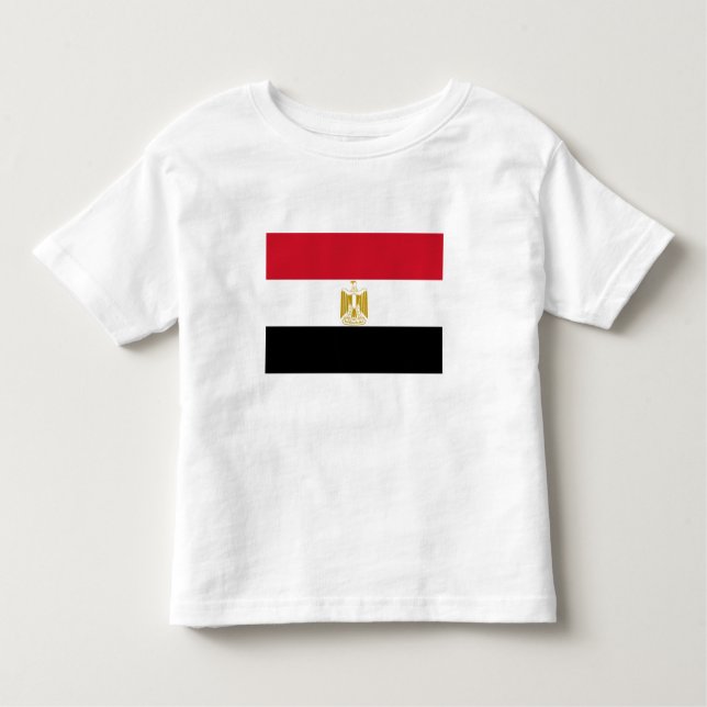Egypt Flag Toddler T-shirt (Front)