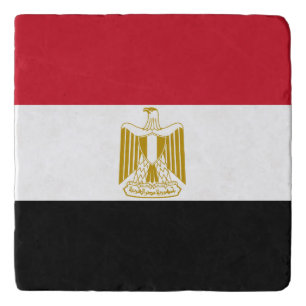 Egypt Flag Trivet