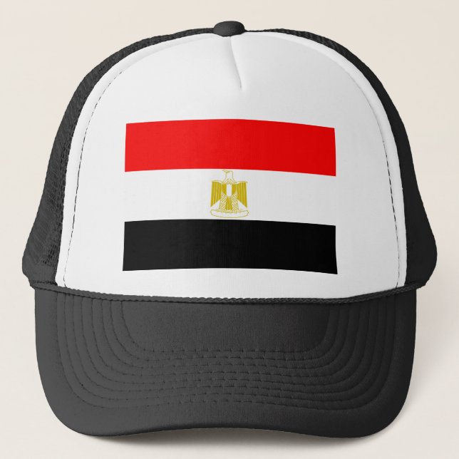 Egypt Flag Trucker Hat (Front)