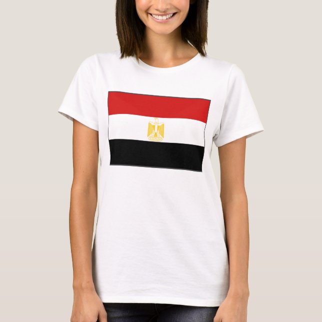 Egypt Flag x Map T-Shirt (Front)