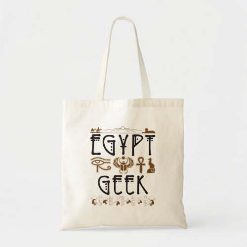 Egypt Geek Ancient Egyptian Archaeology Tote Bag