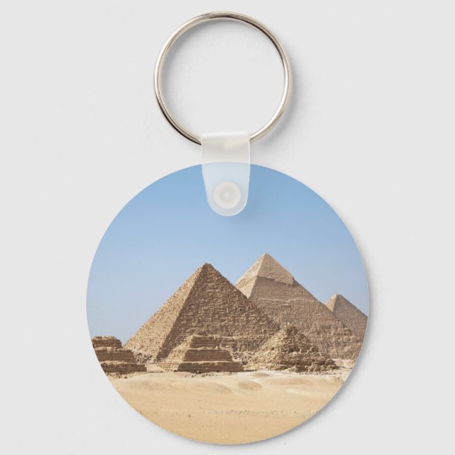 Egypt-Gizah Pyramids Keychain (Front)