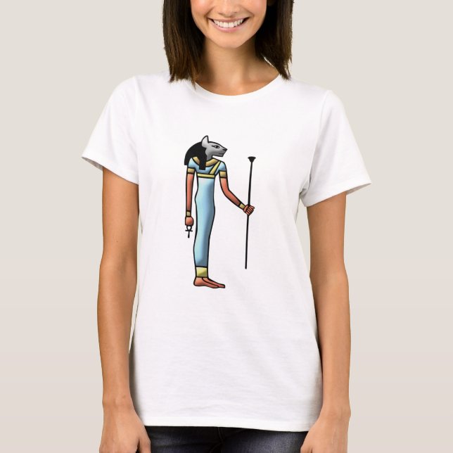 Egypt godtin Bastet egypt goddess T-Shirt (Front)