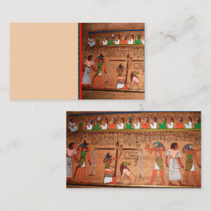 Egypt-Hieroglyphs Business Card