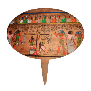 Egypt-Hieroglyphs Cake Topper
