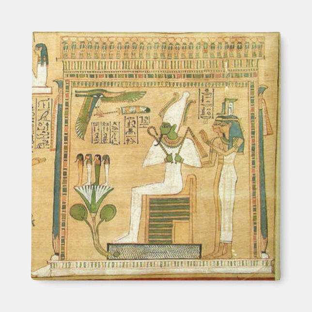 Egypt-Hieroglyphs Magnet (Front)