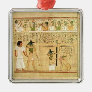 Egypt-Hieroglyphs Metal Ornament