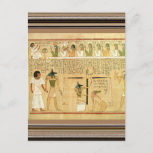Egypt-Hieroglyphs Postcard