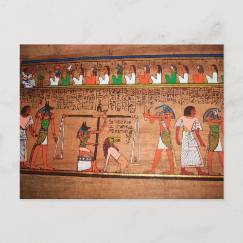 Egypt_Hieroglyphs Postcard