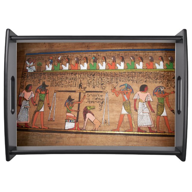 Egypt-Hieroglyphs Serving Tray (Front)