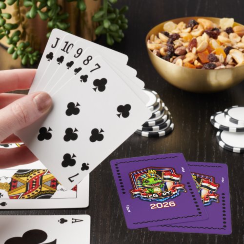 Egypt Kids Poker Cards