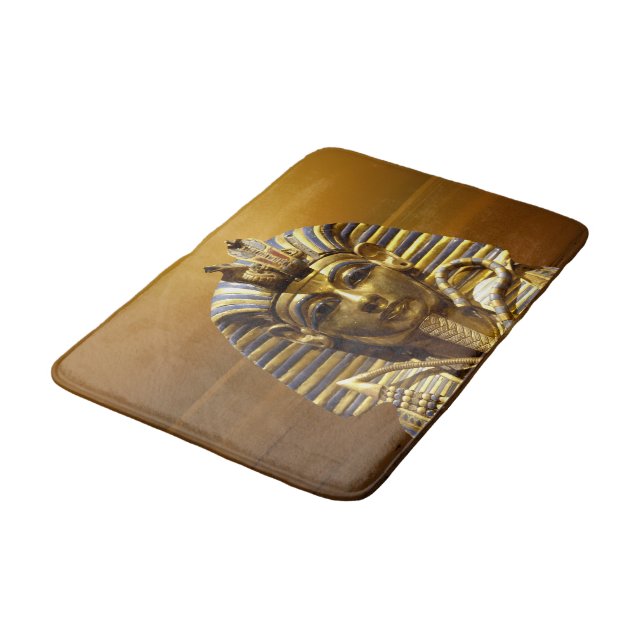 Egypt King Tut Bathroom Mat (Angled)