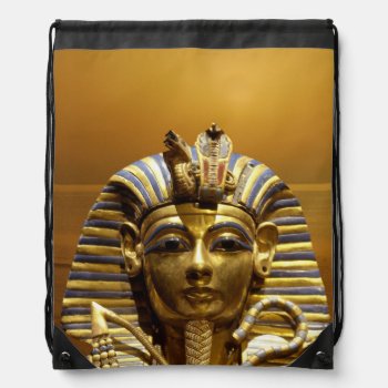 Egypt King Tut Drawstring Bag by ErikaKai at Zazzle