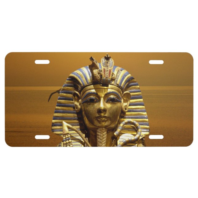 Egypt King Tut License Plate (Front)