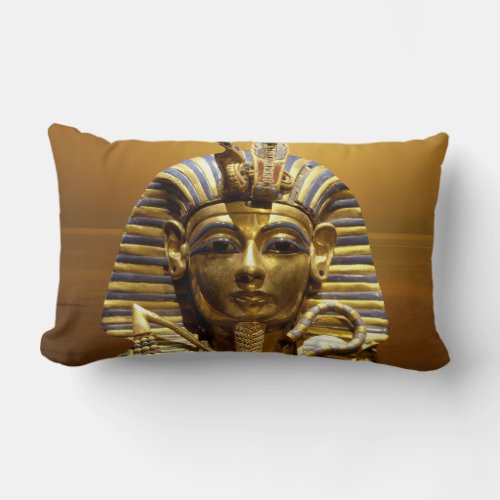 Egypt King Tut Lumbar Pillow