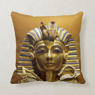 Egypt King Tut Throw Pillow