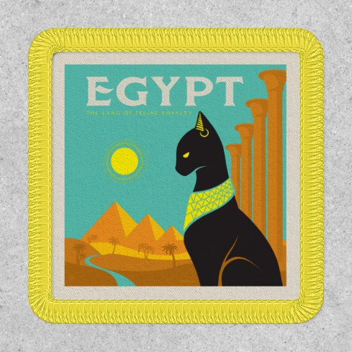 Egypt Land of  Feline Royalty Patch