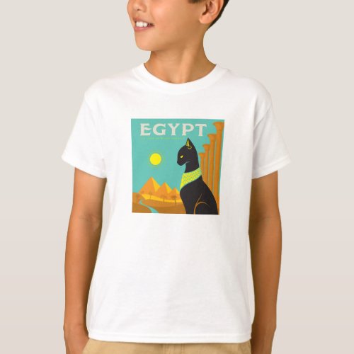 Egypt Land of  Feline Royalty T_Shirt