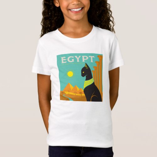 Egypt Land of  Feline Royalty T_Shirt