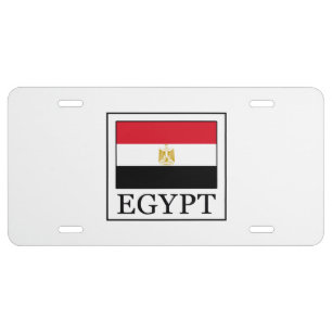 Egypt License Plate