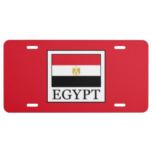 Egypt License Plate