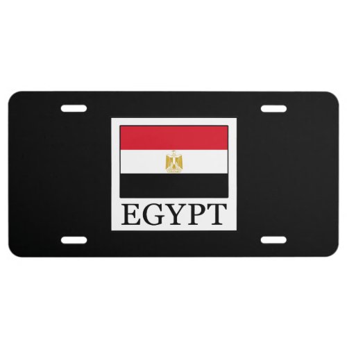 Egypt License Plate